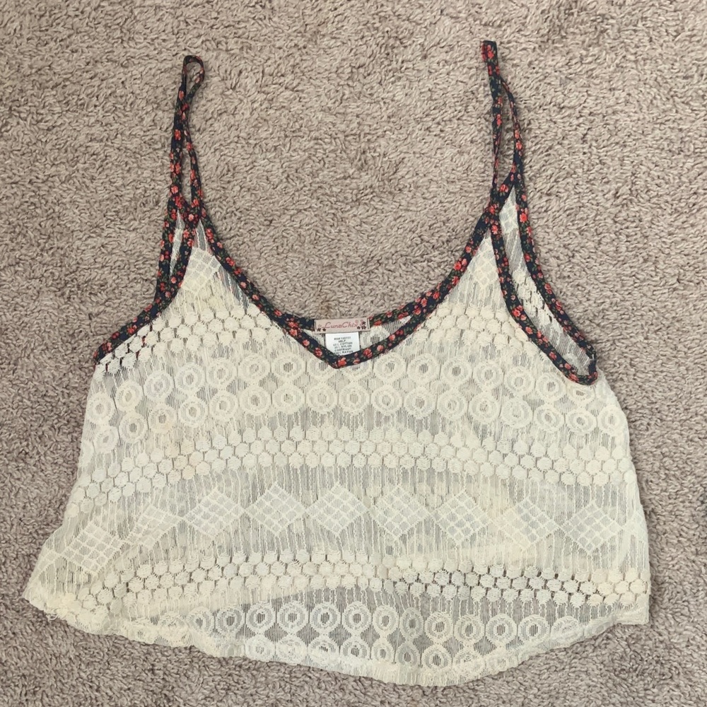 Floral Lace Women’s Top